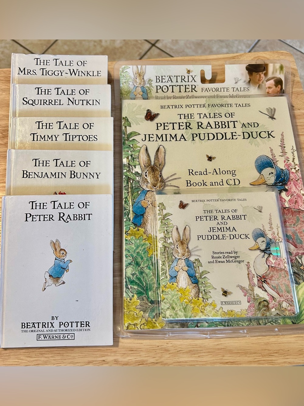 Peter Rabbit & Friends Hardcover Book Set - White